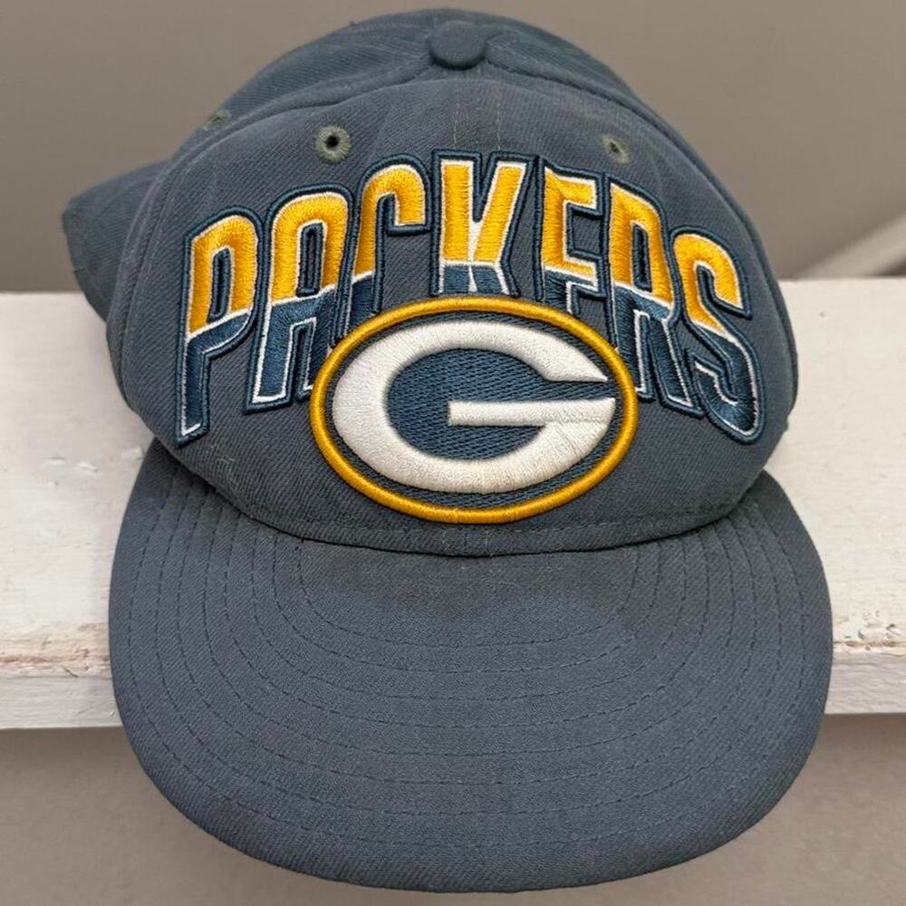 Green bay packers washed fitted